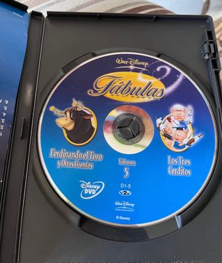 DVD Disney Fábulas: Los Tres Cerditos y más