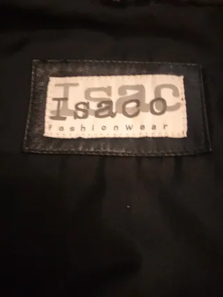 Chaqueta Napa Negra Hombre Isaac