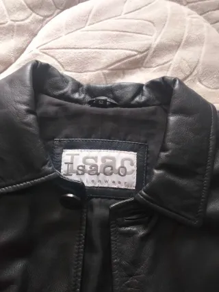 Chaqueta Napa Negra Hombre Isaac