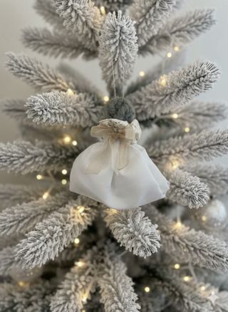 Bambola Artigianale Decorazione Natalizia