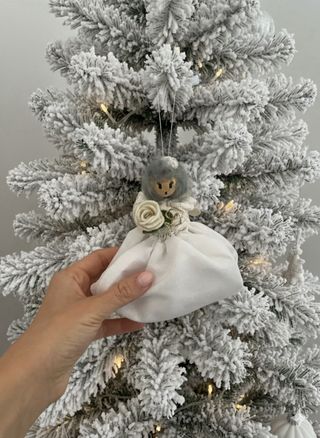 Bambola Artigianale Decorazione Natalizia