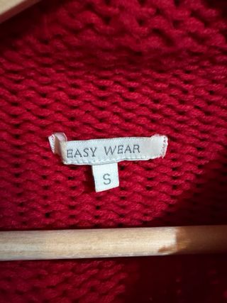 Jersey rojo de punto