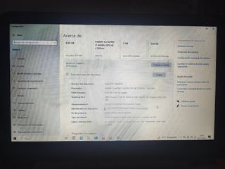Portátil HP Rojo i7 | 8GB RAM | 224GB SSD