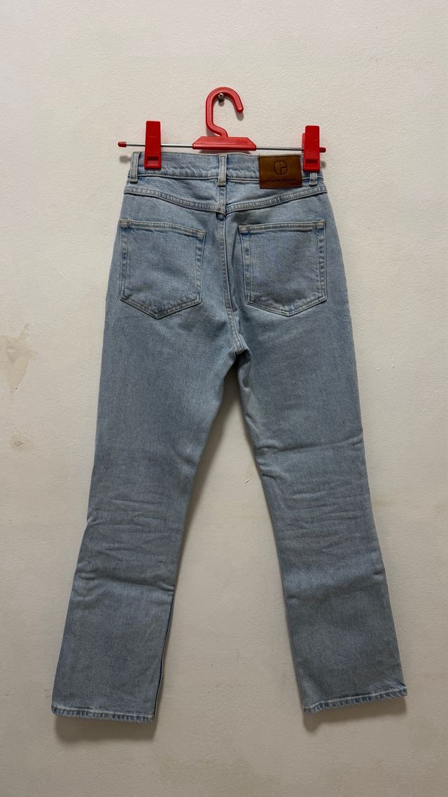 Claudie Pierlot Vaqueros Rectos Azul Talla 34