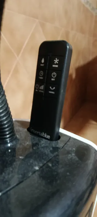 Ventilador de pie nebulizador