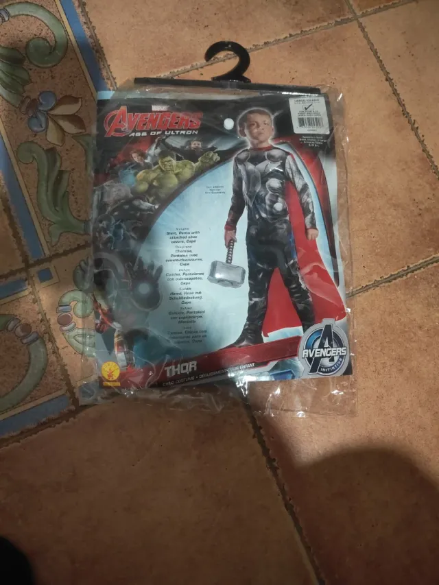 Disfraz Thor Marvel Talla 8-10 años