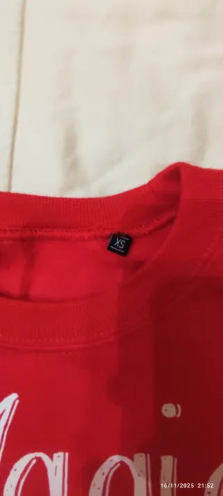 Felpa rossa Natale Il Regno di Babbo Natale