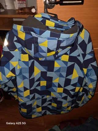 Cappotto per bambini con stampa per 8 e 9 anni