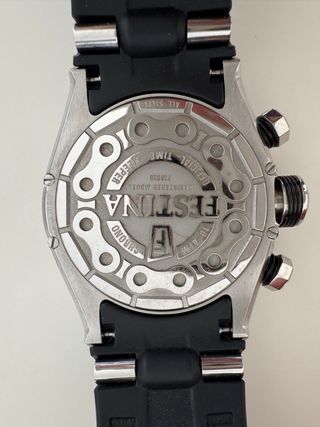 Festina F16528 Cronógrafo Acero y Caucho