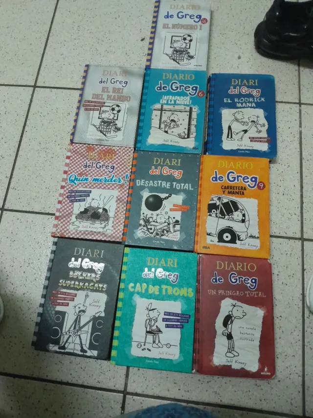 Pack 10 Libros Diario De Greg