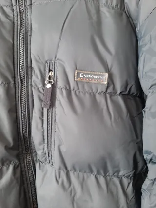 Giubbotto uomo blu imbottito