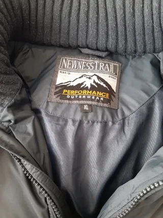 Giubbotto uomo blu imbottito