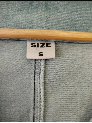 Chaleco Vaquero Mujer Talla S