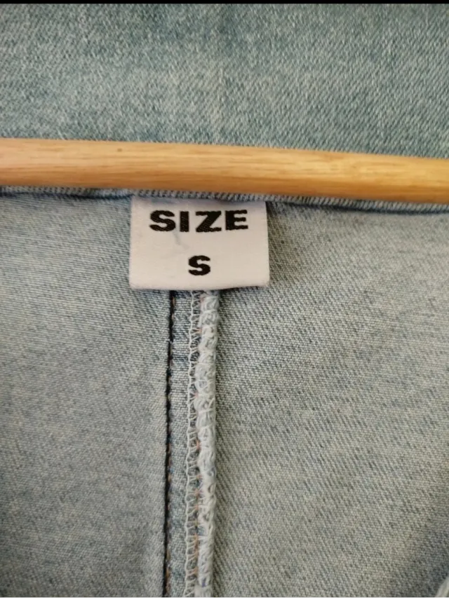 Chaleco Vaquero Mujer Talla S