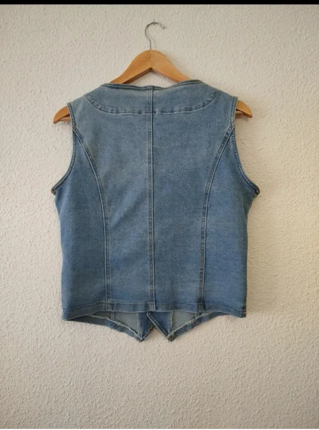 Chaleco Vaquero Mujer Talla S