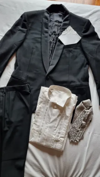 Completo Smoking Uomo Vintage