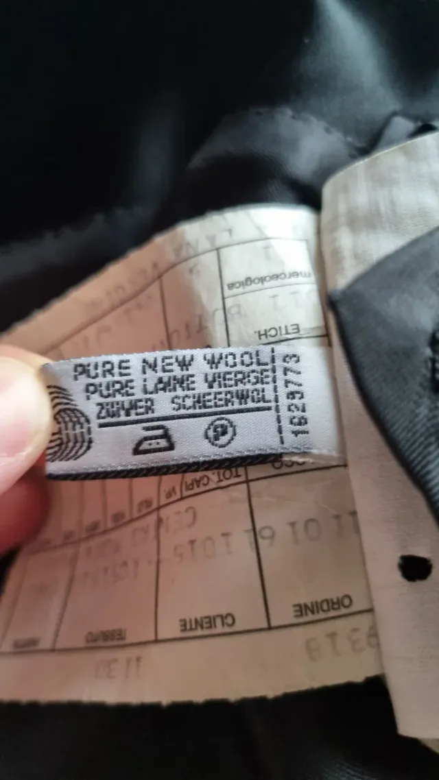 Completo Smoking Uomo Vintage