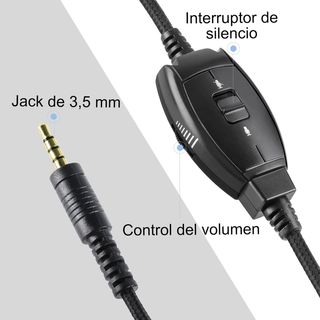 EKSA H12 PC Cuffie con Microfono