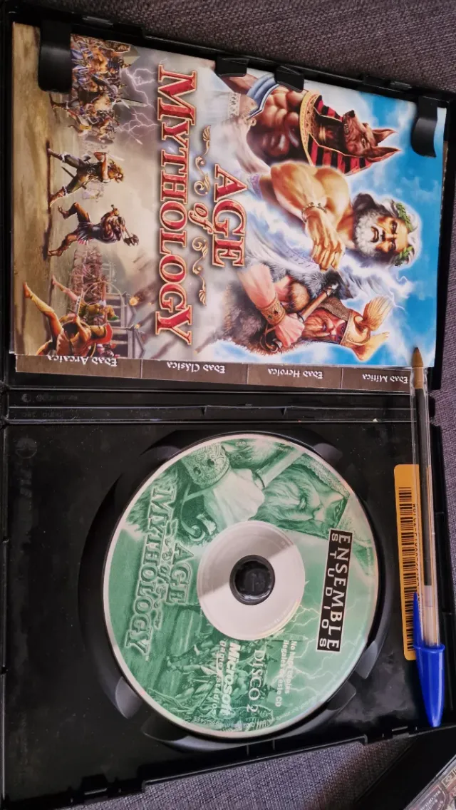 Age of Mythology PC CD Juego Microsoft