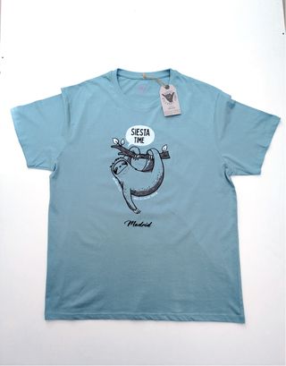 Camiseta Oversize Siesta Time Madrid