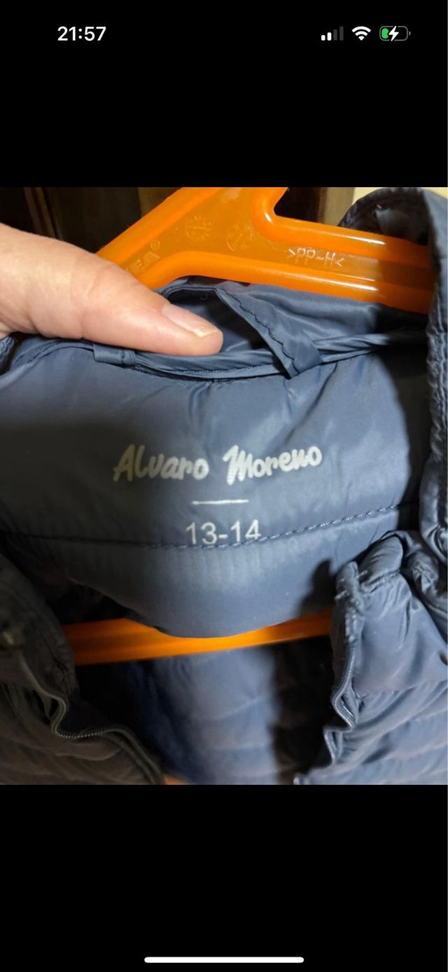 Chaleco niño Álvaro Moreno