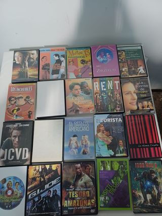 Lote 95 DVDs Cine Varios Clásicos - no originales