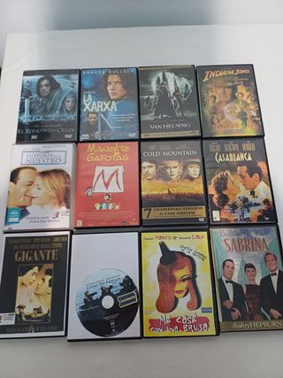 Lote 95 DVDs Cine Varios Clásicos - no originales