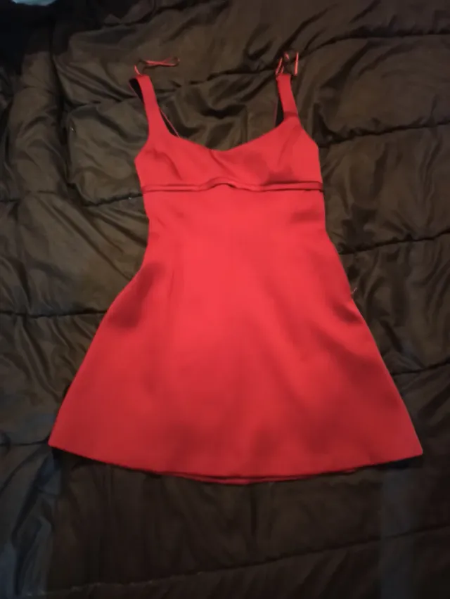 Vestido Corto rojo/granate. Fiesta, fin de año