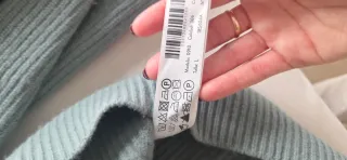 Jersey lana cuello alto cremallera