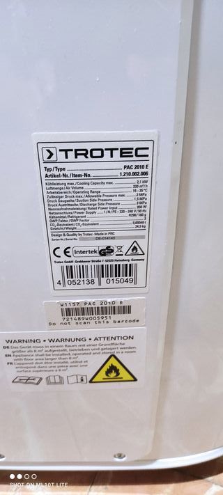 Aire Acondicionado Trotec