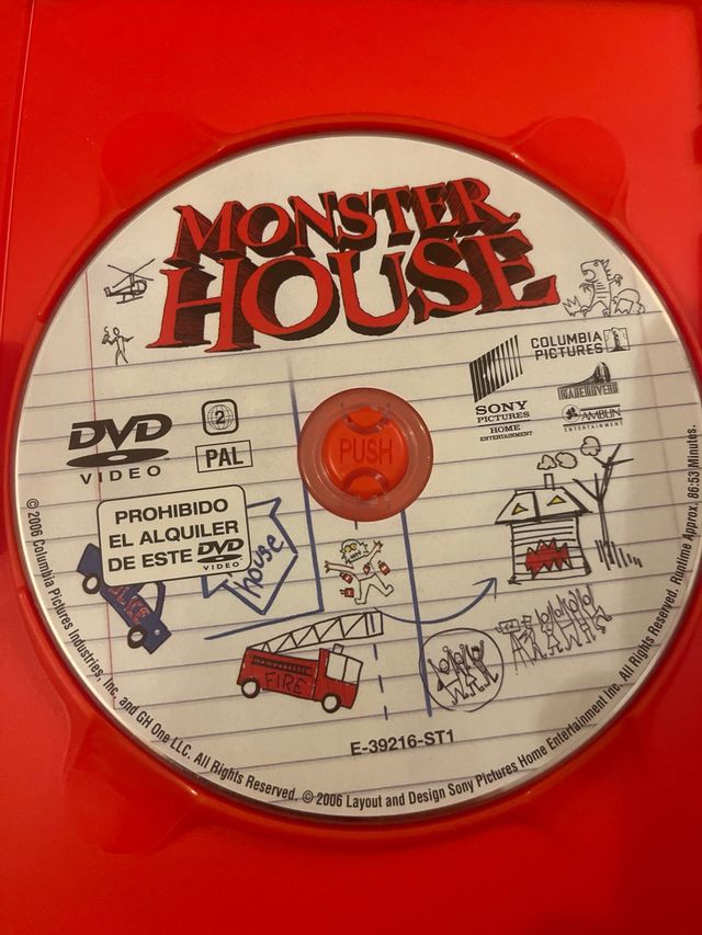 DVD Monster House