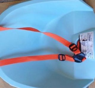 Trineo azul Decathlon