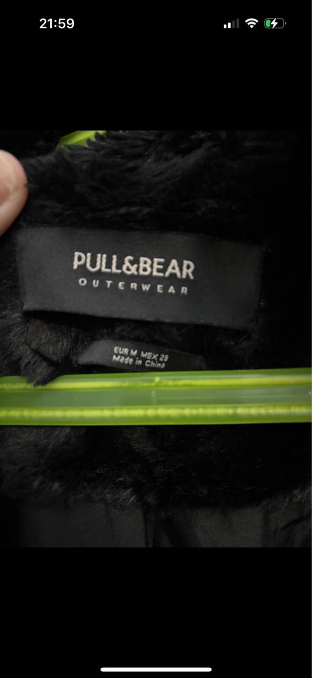 Abrigo pelo Pull&Bear