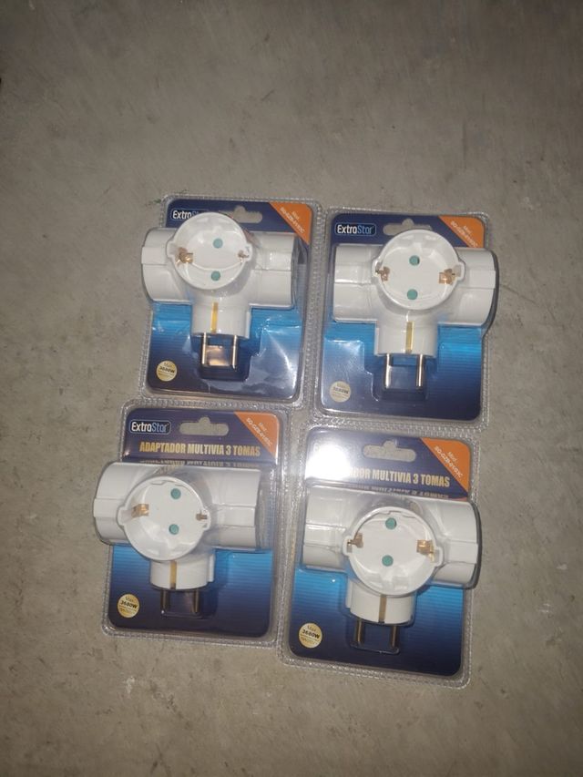 Adaptador Multivia 3 Tomas ExtraStar