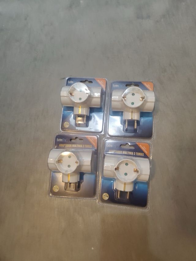 Adaptador Multivia 3 Tomas ExtraStar