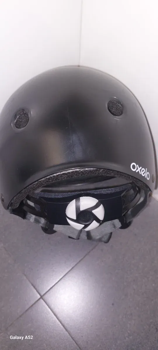 Casco Oxelo Negro Infantil