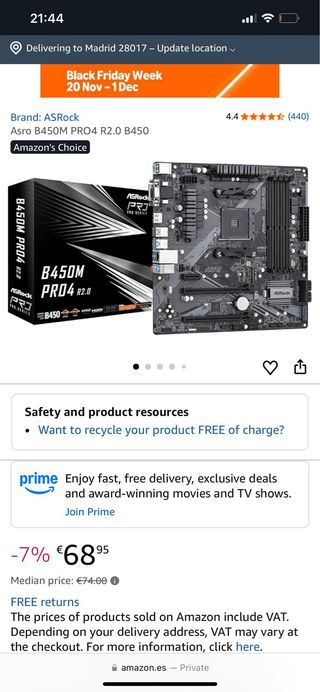 Torre PC GameMax Paladin Negra/Gris