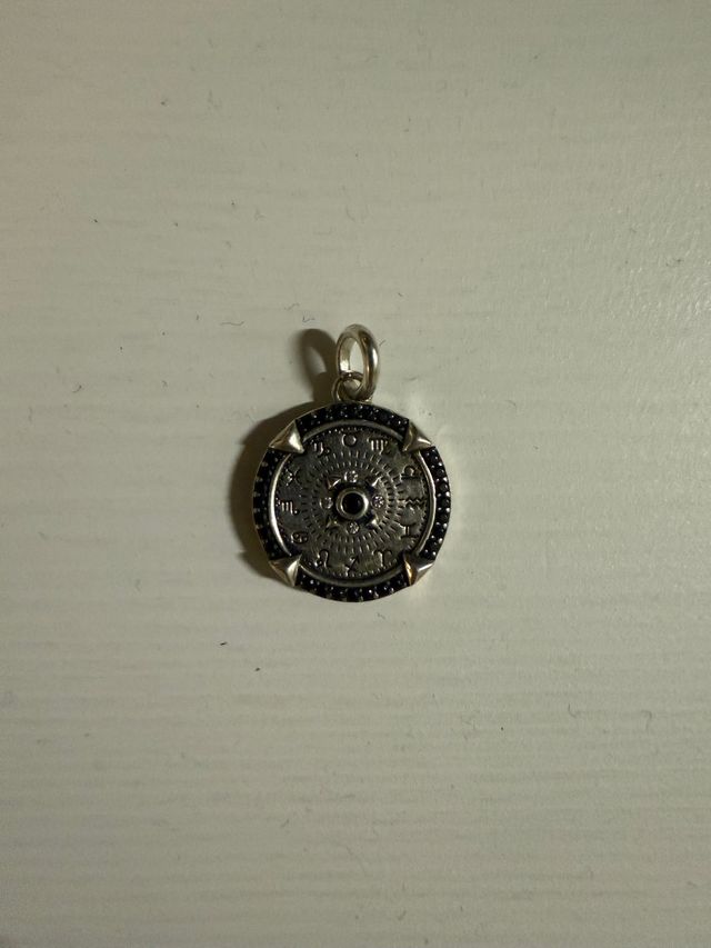 Colgante Thomas Sabo Plata y Negro