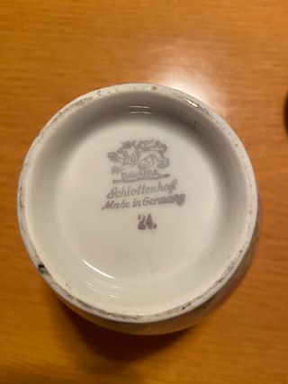 Potiche porcellana Bavaria