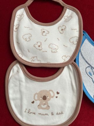 Set bavaglini misti neonato