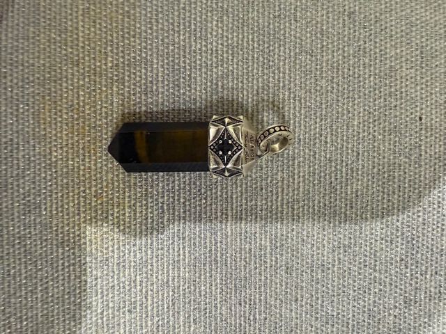 Colgante Thomas Sabo Piedra Marrón y Plata