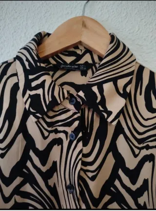 Camisa Stradivarius Mujer Estampada