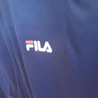 Chaqueta chándal Fila azul cremallera Talla M
