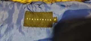 Parka azul Tinttoreto talla 38