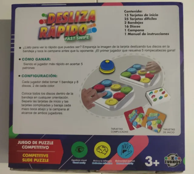 Juego de mesa Desliza Rápido