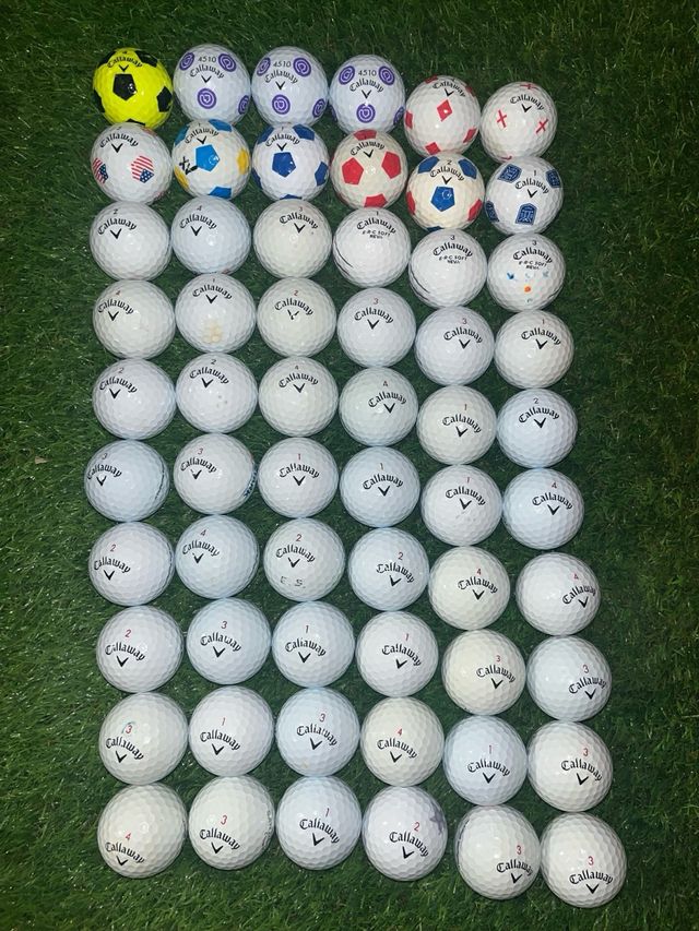 60 Bolas de Golf Callaway Chrome Soft/ERC