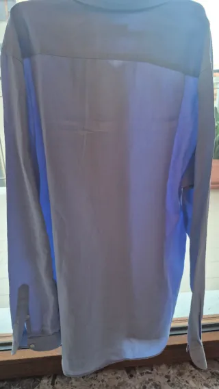 Camicia Lacoste Classic Fit Azzurra Uomo