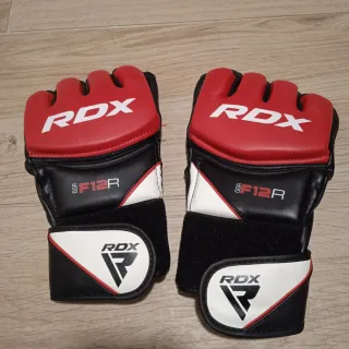Guantes MMA RDX Negros y Rojos