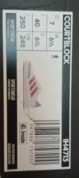 Zapatillas Adidas Blancas y Naranjas