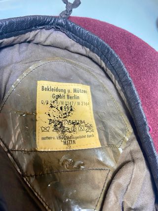 Boina militar Republica Federal Alemana. Gorra